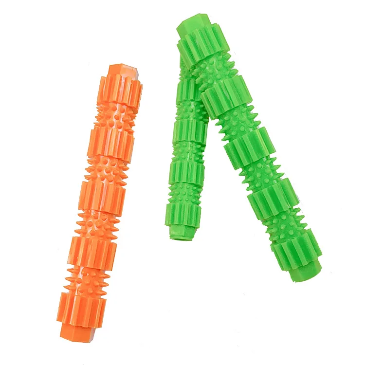 Pet dog toy TPR resistance to bite and leak food molar rod training bite toy can put snacks
Pet dog toy TPR resistance to bite and leak food molar rod training bite toy can put snacks