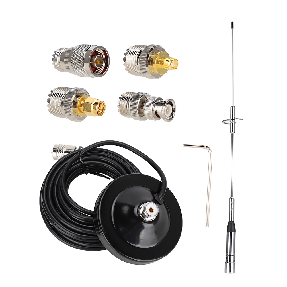 NL-770S двухдиапазонный VHF/UHF 144/430MHz 2,15/3.0dBi NL 770S автомобильный радиоприемник, Мобильная/станционная антенна
NL-770S двухдиапазонный VHF/UHF 144/430MHz 2,15/3.0dBi NL 770S автомобильный радиоприемник, Мобильная/станционная антенна
