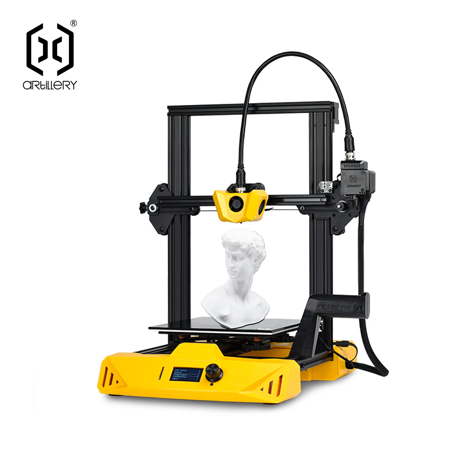 2021 Newest Artillery 3d Printer Hornet Exclusive Ultra-Quiet Stepper Driver Printing Yellow & Black Color Filament Sensor
2021 Newest Artillery 3d Printer Hornet Exclusive Ultra-Quiet Stepper Driver Printing Yellow & Black Color Filament Sensor