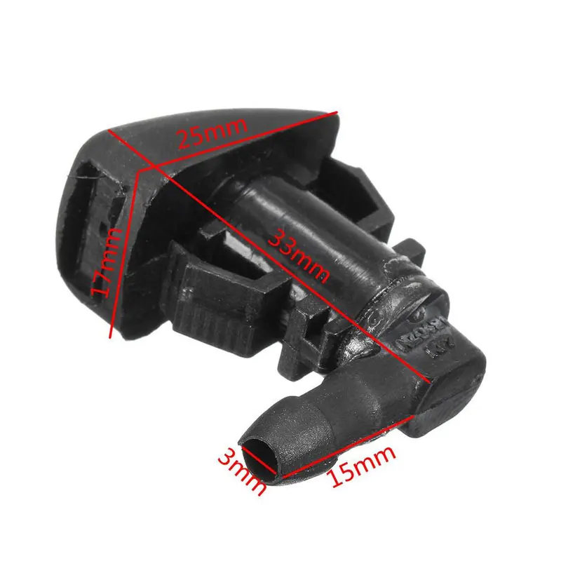 2PCS Car Front Windshield Washer Nozzles Nozzle Washer Wiper Water Spray Nozzle Jet For Ford FOCUS 8S4Z 17603 AA Auto Accessory
2PCS Car Front Windshield Washer Nozzles Nozzle Washer Wiper Water Spray Nozzle Jet For Ford FOCUS 8S4Z 17603 AA Auto Accessory