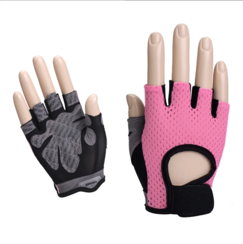 Fitness Half Finger Gloves women's Training Gym dumbbell Yoga antiskid sports riding butterfly mesh breathable thin style
Fitness Half Finger Gloves women's Training Gym dumbbell Yoga antiskid sports riding butterfly mesh breathable thin style