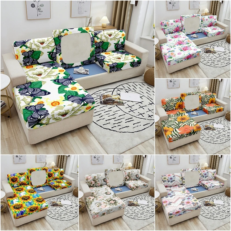 Colorful Floral Elastic Sofa Seat Cover Printed Flowers Stretch Sofa Seat Cushion Cover Furniture Protector 1/2/3/4 Seater
Colorful Floral Elastic Sofa Seat Cover Printed Flowers Stretch Sofa Seat Cushion Cover Furniture Protector 1/2/3/4 Seater