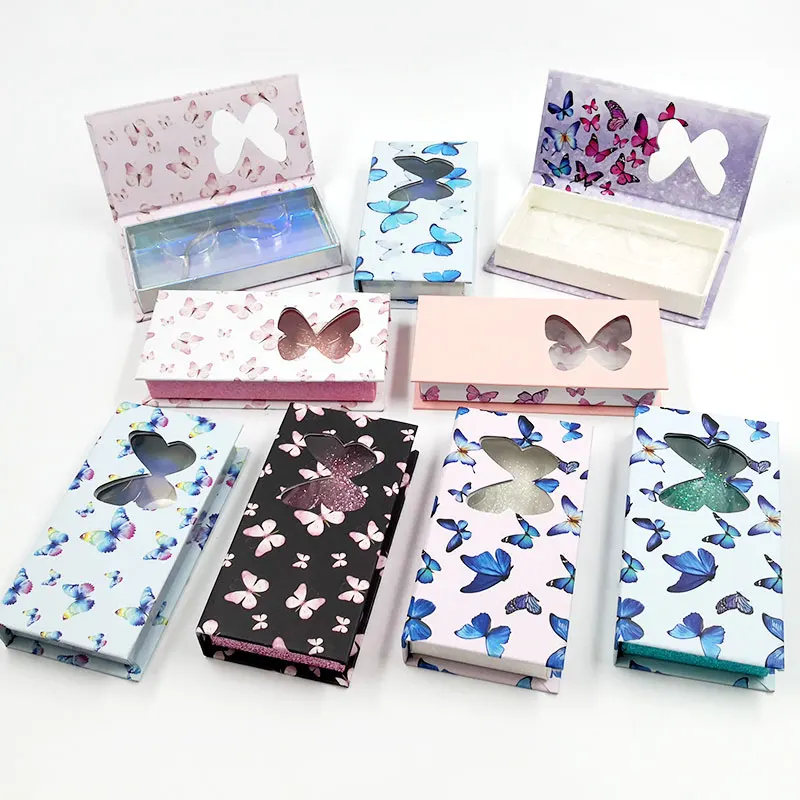 Wholesale Strip Lash Box Package Mink Lashes Butterfly Style Magnetic Rectangle Eyelash Case
Wholesale Strip Lash Box Package Mink Lashes Butterfly Style Magnetic Rectangle Eyelash Case