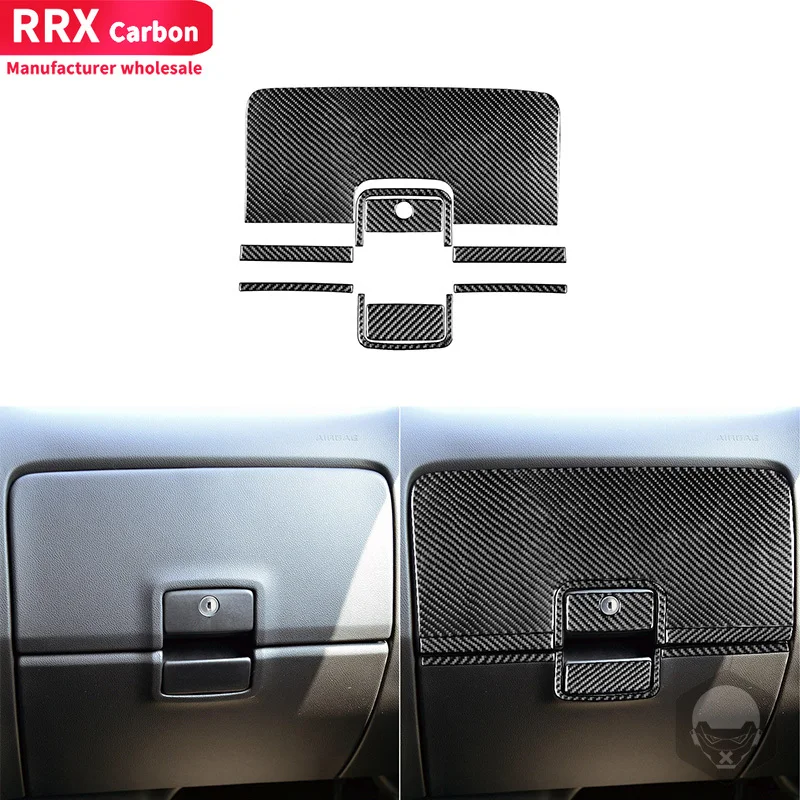 RRX Carbon Fiber for Chevrolet Silverado GMC Sierra 1500 2014-2018 Car Copilot Glove Box Switch Cover Trim Stickers Accessories
RRX Carbon Fiber for Chevrolet Silverado GMC Sierra 1500 2014-2018 Car Copilot Glove Box Switch Cover Trim Stickers Accessories