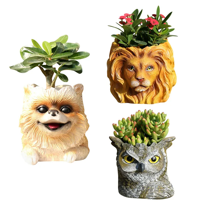 Новое поступление, кастрюля для цветов в форме животного, кастрюля, полимерная настольная скульптура, Декор для дома, цветочный горшок для с...
Новое поступление, кастрюля для цветов в форме животного, кастрюля, полимерная настольная скульптура, Декор для дома, цветочный горшок для с...