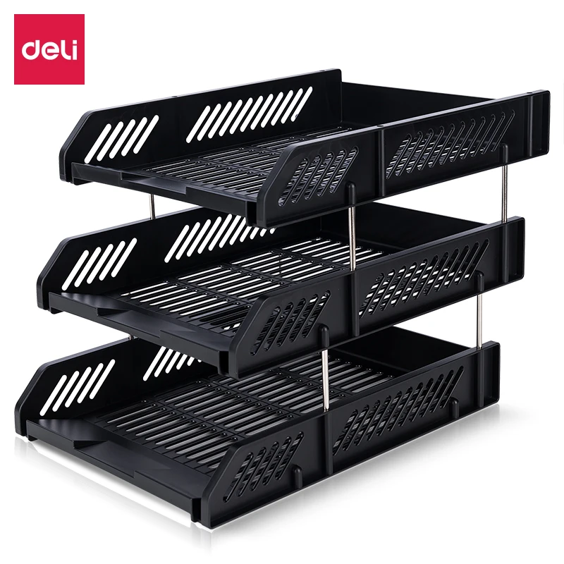 3 Tier Document Letter Trays Holder Desk Organizers Plastic Office Stackable Desk Shelf Rack for Filing Paper, Bills, Letters
3 Tier Document Letter Trays Holder Desk Organizers Plastic Office Stackable Desk Shelf Rack for Filing Paper, Bills, Letters