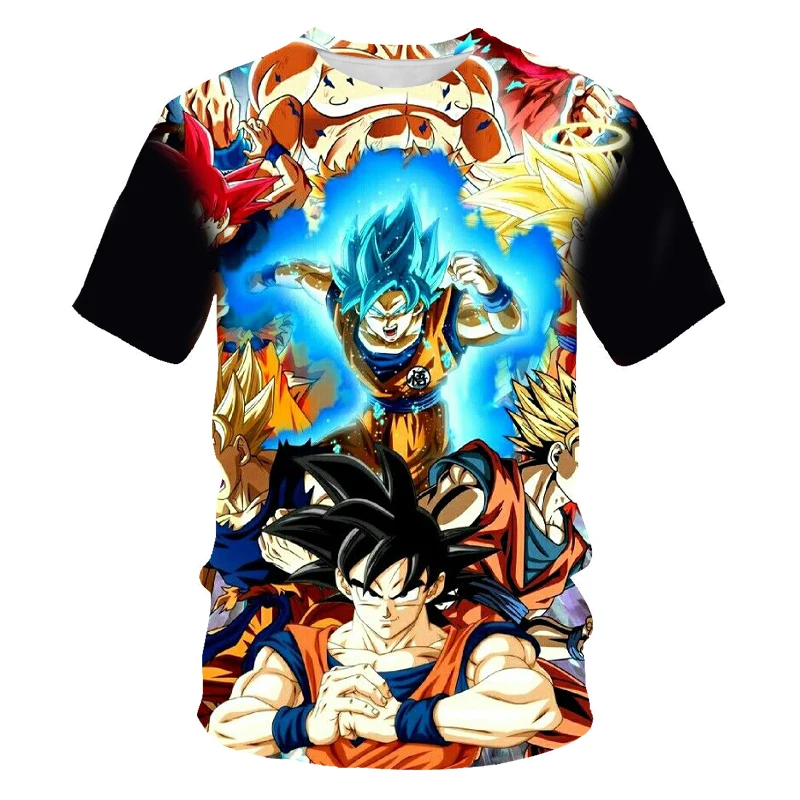 Summer Men's 3DT Shirt Oversized Short Sleeve T-shirt Casual POP Style Youth Fashion T-shirt Boutique Japanese Anime Goku
Summer Men's 3DT Shirt Oversized Short Sleeve T-shirt Casual POP Style Youth Fashion T-shirt Boutique Japanese Anime Goku