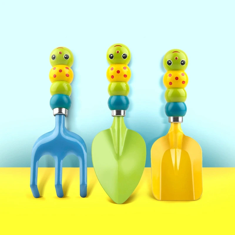 1 Set Caterpillar Design Shovel Rake Beach Toy Summer Seaside Dig Sand Kids Mini Garden Tool Kit Children Birthday Gift
1 Set Caterpillar Design Shovel Rake Beach Toy Summer Seaside Dig Sand Kids Mini Garden Tool Kit Children Birthday Gift