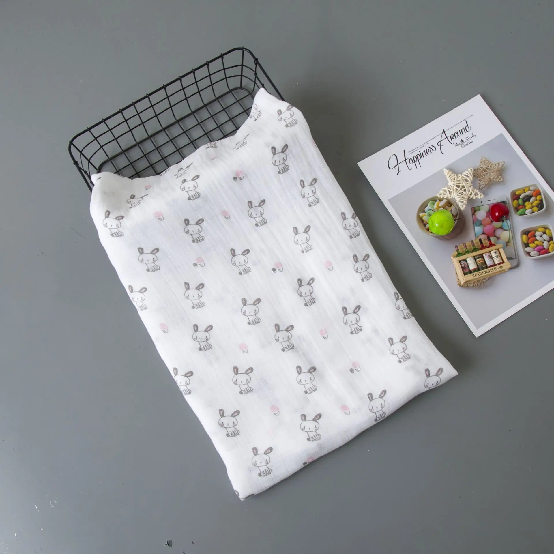 Manufacturer's Spot Baby Bag Double Layer Gauze Blanket Muslin Bamboo Cotton Bath Towel Newborn Bag Single Swaddling Towel
Manufacturer's Spot Baby Bag Double Layer Gauze Blanket Muslin Bamboo Cotton Bath Towel Newborn Bag Single Swaddling Towel