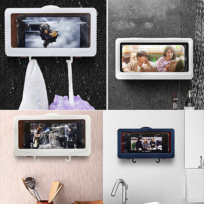 Waterproof Phone Case Rotatable Seal Phone Box Bathroom Shower Protection Touch Screen Mobile Phone Holder Kitchen Handsfree
Waterproof Phone Case Rotatable Seal Phone Box Bathroom Shower Protection Touch Screen Mobile Phone Holder Kitchen Handsfree