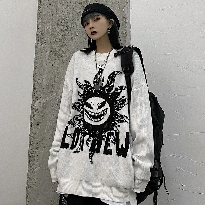 2021 New Autumn and Winter Retro Men's and Women's Sweaters ins Trend Net Red Sun Flower Pattern Jacquard Loose Street Sweater
2021 New Autumn and Winter Retro Men's and Women's Sweaters ins Trend Net Red Sun Flower Pattern Jacquard Loose Street Sweater