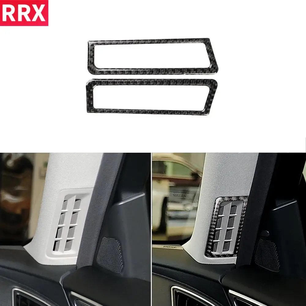 RRX For Infiniti Q50 Q60 carbon fiber car interior A-pillar air outlet air conditioner air outlet decorative stickers
RRX For Infiniti Q50 Q60 carbon fiber car interior A-pillar air outlet air conditioner air outlet decorative stickers