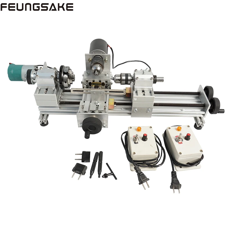 3 claw wooden lathe polishing cutting machine 240w big power manual auxiliary lathe table saw 4jaw Grinding Mini Beads Machine
3 claw wooden lathe polishing cutting machine 240w big power manual auxiliary lathe table saw 4jaw Grinding Mini Beads Machine