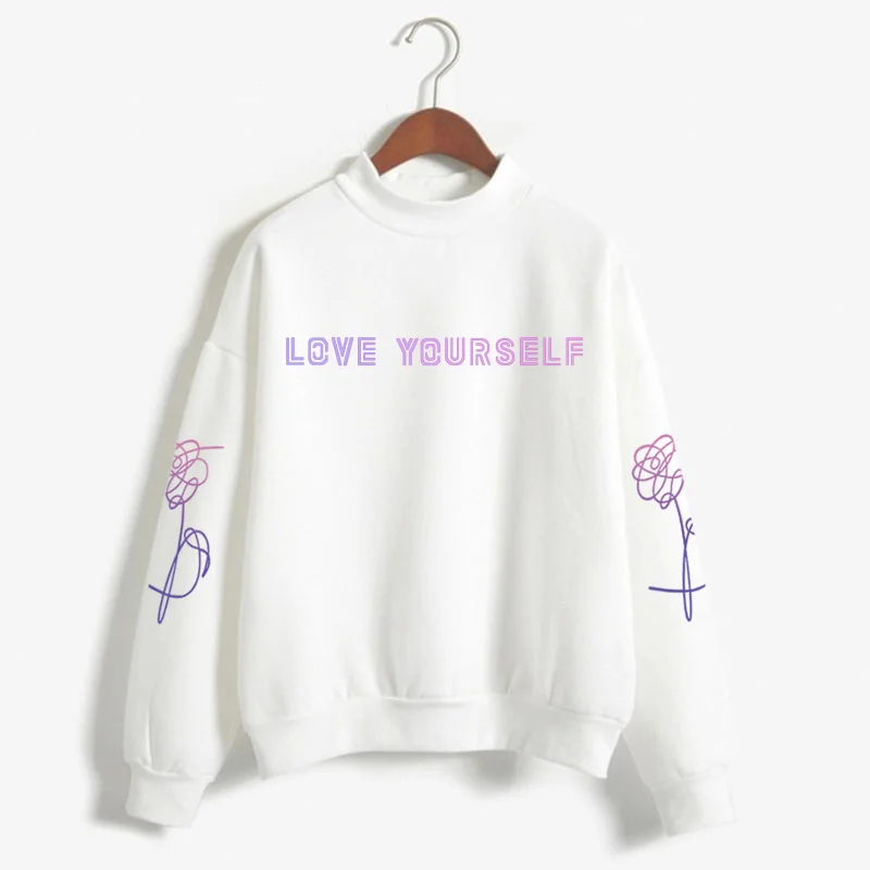 2019 Kpop Bangtan Boys одежда love yourself толстовка с капюшоном милые модные толстовки Женский свитшот пуловер в стиле хип-хоп
2019 Kpop Bangtan Boys одежда love yourself толстовка с капюшоном милые модные толстовки Женский свитшот пуловер в стиле хип-хоп