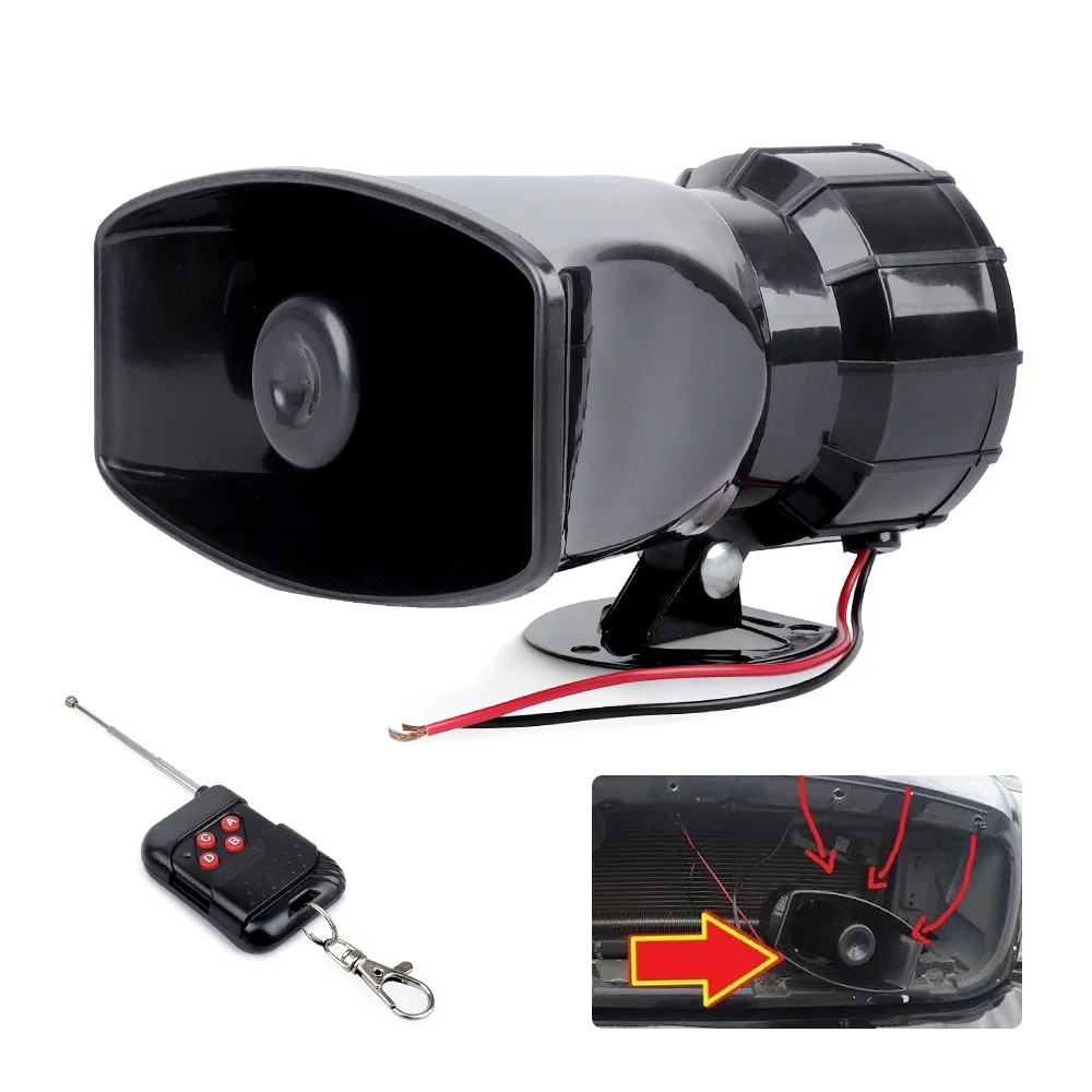 Wireless Electronic Siren Loud 12V 7 Sounds Speaker 130dB Car Warning Alarm Police Fire Siren Horn Loudspeake Car ccessories
Wireless Electronic Siren Loud 12V 7 Sounds Speaker 130dB Car Warning Alarm Police Fire Siren Horn Loudspeake Car ccessories