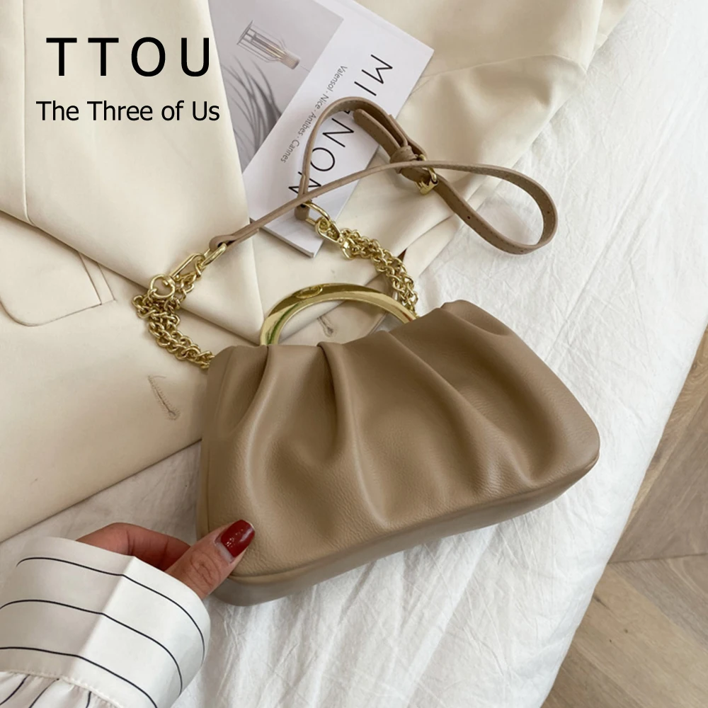 2021 Luxury Women Solid Color Handbags Fashion Elegant Retro Shoulder Bags Portable Female Pleated Circle Handle Crossbody Bag
2021 Luxury Women Solid Color Handbags Fashion Elegant Retro Shoulder Bags Portable Female Pleated Circle Handle Crossbody Bag