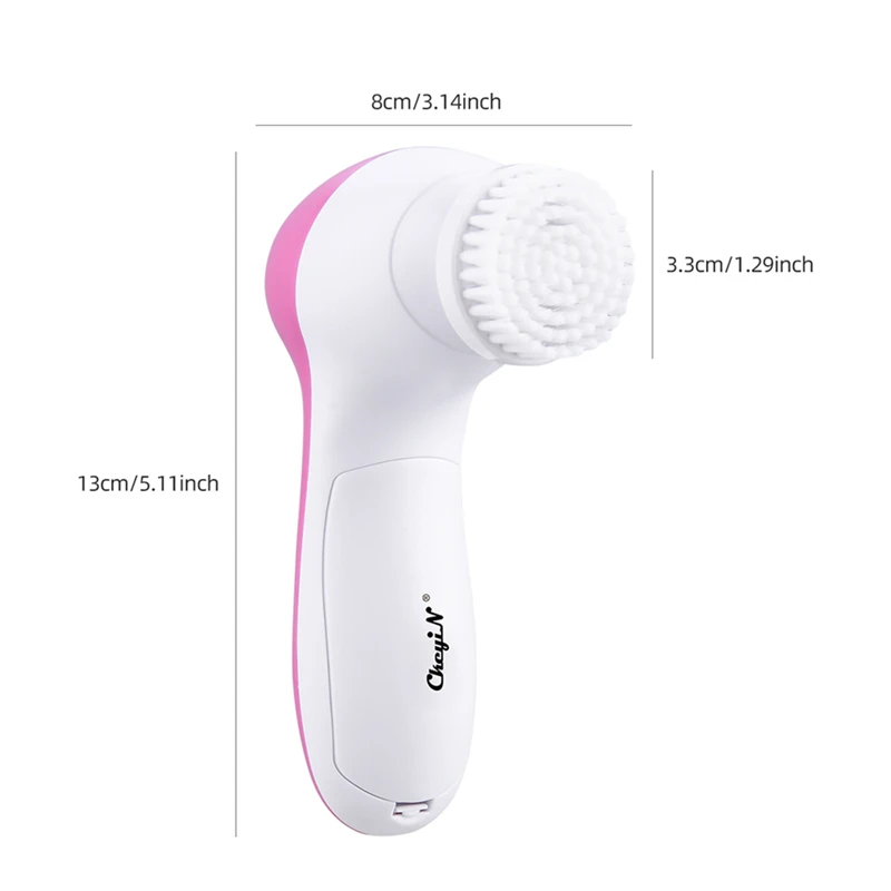 4 in 1 Facial Cleansing Brush Kit Electric Spin Silicone Brush Blackhead Remover Facial Massager Dead Skin Exfoliating Brush Set
4 in 1 Facial Cleansing Brush Kit Electric Spin Silicone Brush Blackhead Remover Facial Massager Dead Skin Exfoliating Brush Set