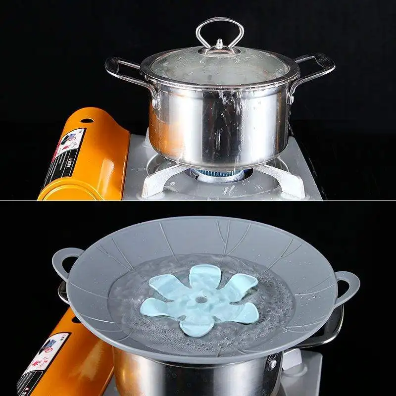 Silicone Lid Spill Stopper Cover for Pot Pan Cooking Tool Flower Cookware Silicone Lid Stopper Cover Pot Lid Kitchen Accessories
Silicone Lid Spill Stopper Cover for Pot Pan Cooking Tool Flower Cookware Silicone Lid Stopper Cover Pot Lid Kitchen Accessories