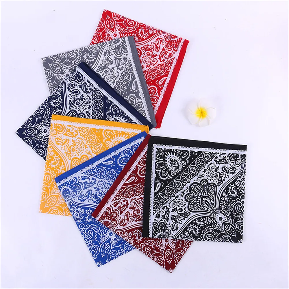 58*58cm Fashion Women Foulard Hip Hop Cotton Bandana Square Cashew Unisex Scarf Headband
58*58cm Fashion Women Foulard Hip Hop Cotton Bandana Square Cashew Unisex Scarf Headband