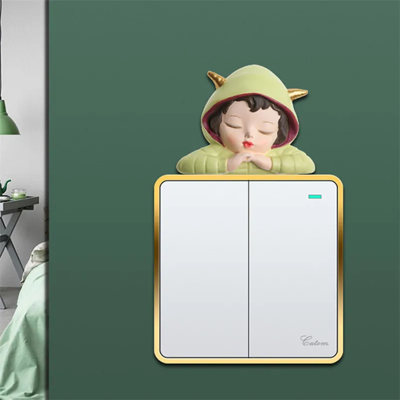 Наклейки с изображением милой девушки, декоративные наклейки на стену, креативные полимерные 3d-наклейки
Наклейки с изображением милой девушки, декоративные наклейки на стену, креативные полимерные 3d-наклейки