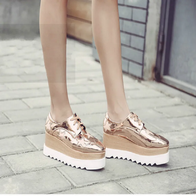 Women Sneakers Breathable Waterproof Wedges Platform Vulcanize Shoes Woman Pu Leather Women Casual Shoes M1-175
Women Sneakers Breathable Waterproof Wedges Platform Vulcanize Shoes Woman Pu Leather Women Casual Shoes M1-175