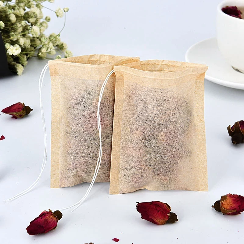 300 Pcs Tea Filter Bag Disposable Paper Tea Bag with Drawstring Unbleached Paper, Suitable for Loose Leaf Tea and Coffee
300 Pcs Tea Filter Bag Disposable Paper Tea Bag with Drawstring Unbleached Paper, Suitable for Loose Leaf Tea and Coffee