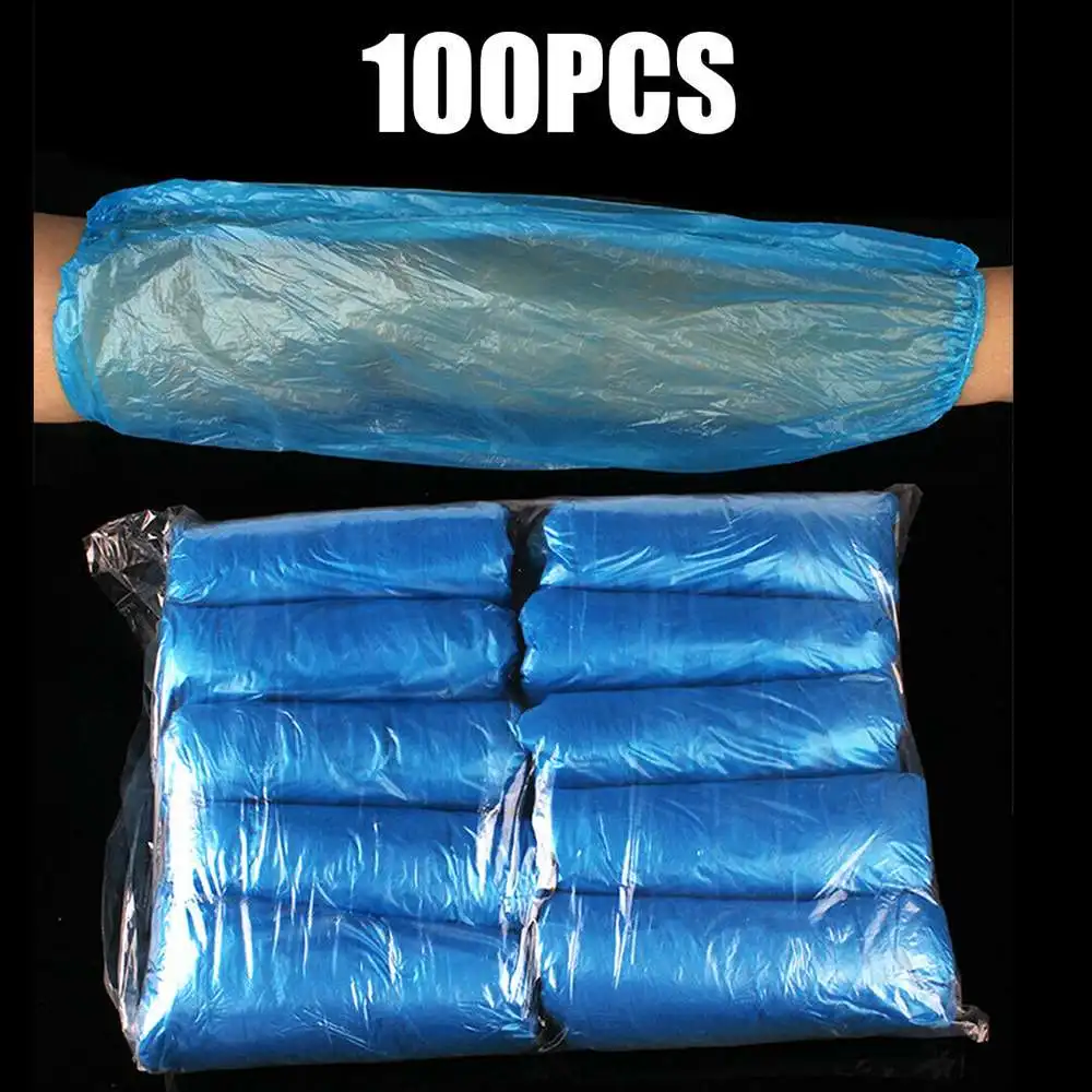 100Pcs/pack Disposable Arm Sleeves Covers Plastic Waterproof Oilproof Oversleeves Home Cleaning Accessaries
100Pcs/pack Disposable Arm Sleeves Covers Plastic Waterproof Oilproof Oversleeves Home Cleaning Accessaries