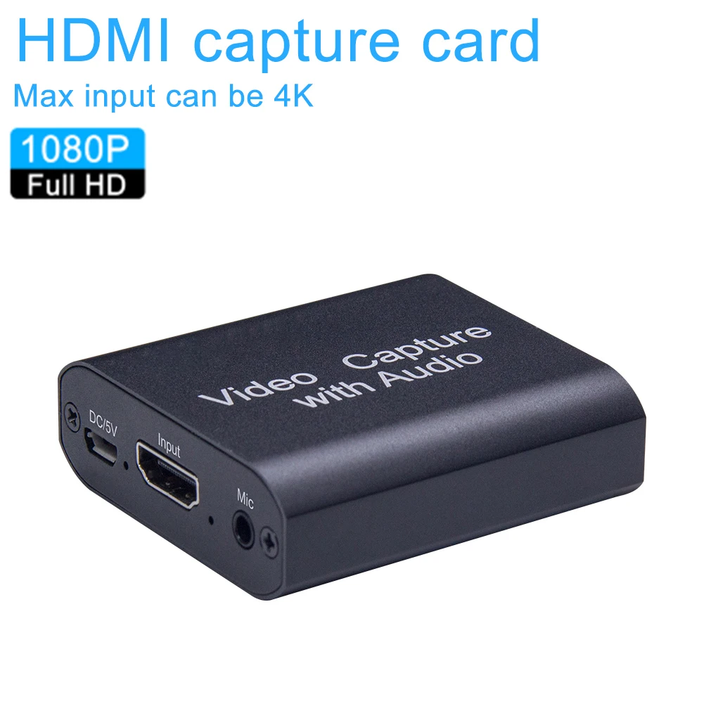 4K HDMI game video capture card USB3.0 1080P capture card Dongle HDMI capture game capture game capture card
4K HDMI game video capture card USB3.0 1080P capture card Dongle HDMI capture game capture game capture card