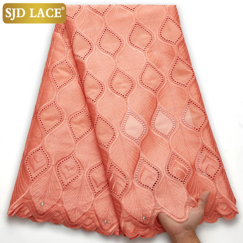 SJD LACE 5 Yard Swiss Lace Fabric Latest Dry Lace Embroidery African Cotton Fabrics Swiss Voile Lace Popular Dubai Style A2609
SJD LACE 5 Yard Swiss Lace Fabric Latest Dry Lace Embroidery African Cotton Fabrics Swiss Voile Lace Popular Dubai Style A2609
