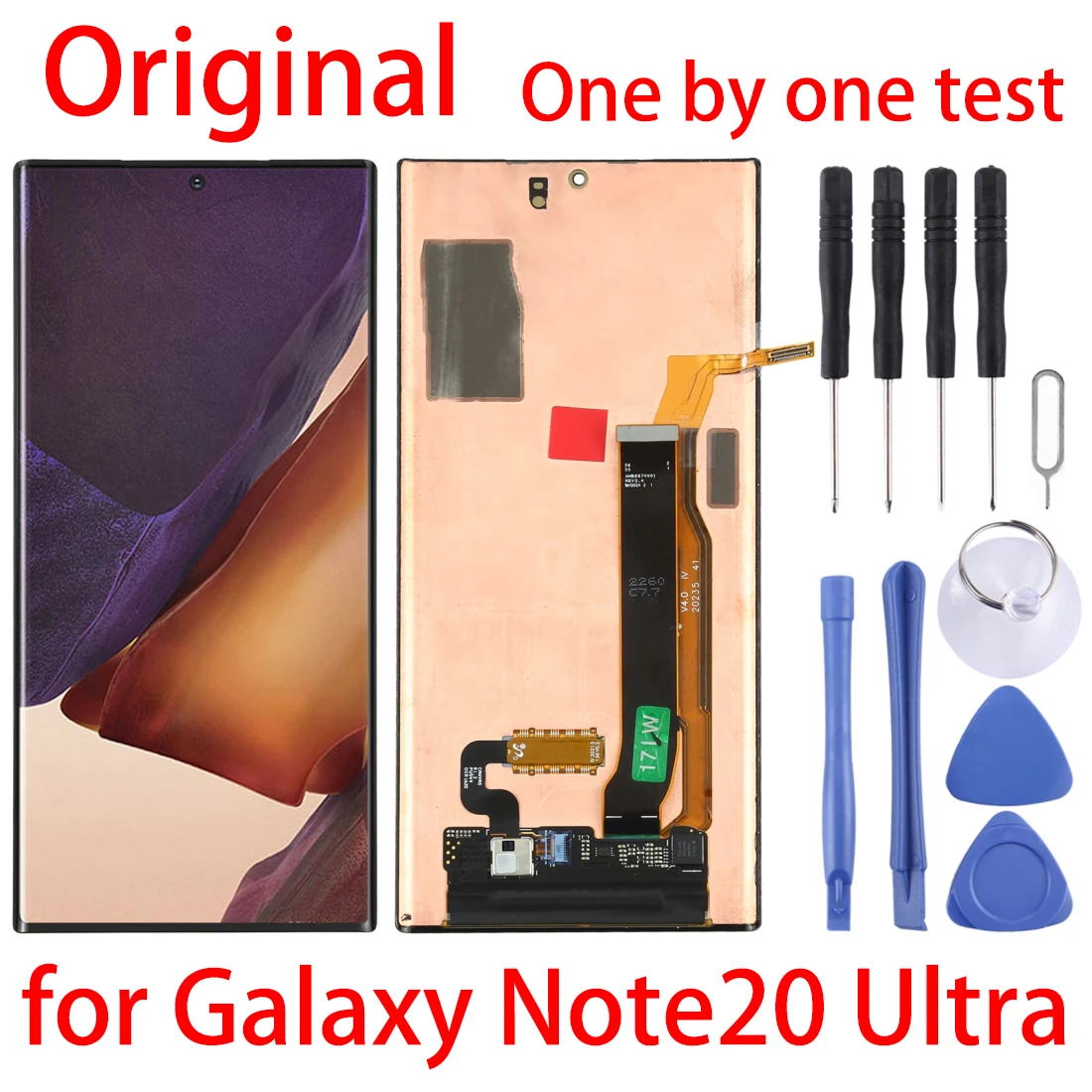 Оригинальный ЖК-экран и дигитайзер для Galaxy Note20 Ultra в сборе для Samsung Galaxy Note20 Ultra
Оригинальный ЖК-экран и дигитайзер для Galaxy Note20 Ultra в сборе для Samsung Galaxy Note20 Ultra