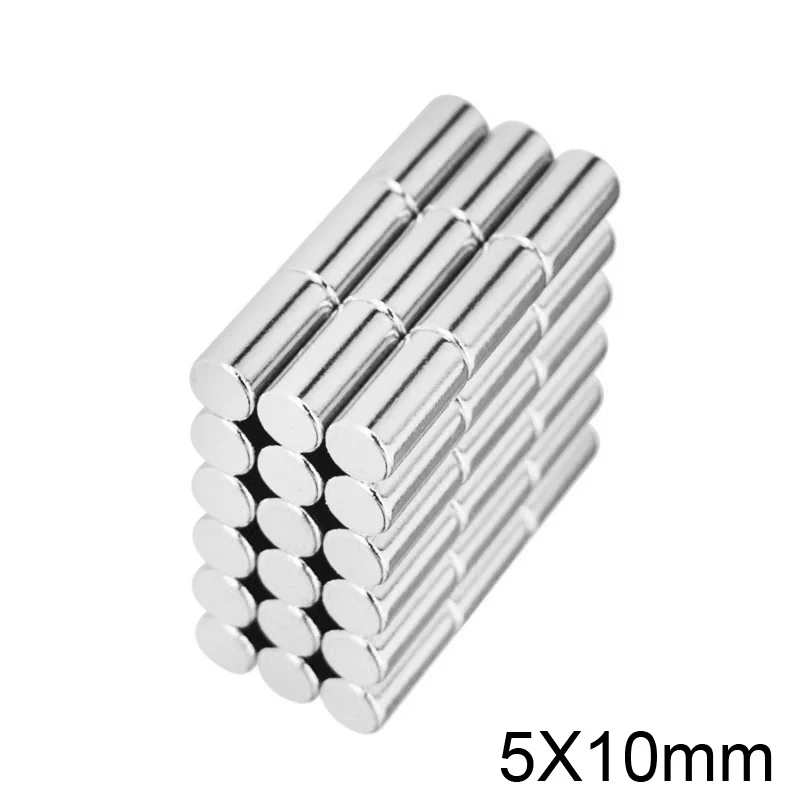 10/20/50/100/200PCS 5x10 Round Neodymium Magnets 5mmx10mm Mini N35 Magnet Disc 5*10 Strong Cylinder Rare Earth Magnet 5mmx10mm
10/20/50/100/200PCS 5x10 Round Neodymium Magnets 5mmx10mm Mini N35 Magnet Disc 5*10 Strong Cylinder Rare Earth Magnet 5mmx10mm