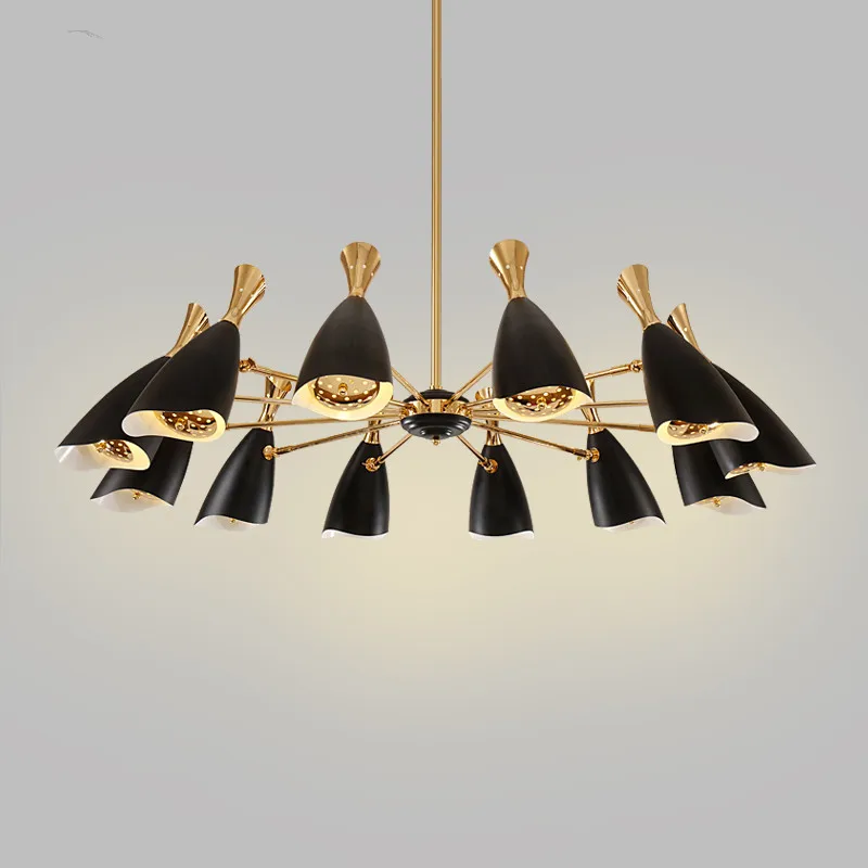 Kobuc Metal Chandelier Fixture UP Down Lighting Lamp Black White Living room Chandelier 6/8/10/12 Head Horn Light for Bedroom
Kobuc Metal Chandelier Fixture UP Down Lighting Lamp Black White Living room Chandelier 6/8/10/12 Head Horn Light for Bedroom