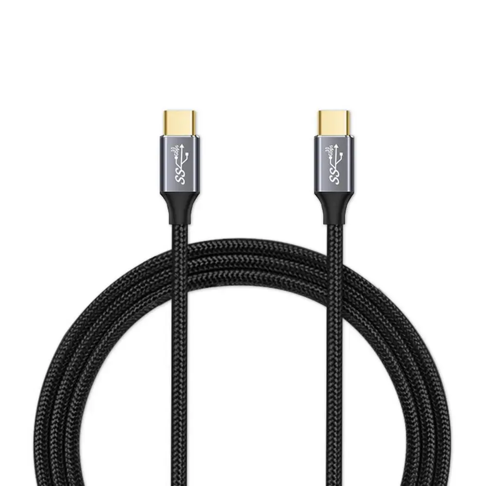 USB 3.1 Type C To Type-C Data Cable Gen2 PD 100W USB-C To USB C Fast Charging Wire Cord Cable For Samsung S10 S9 Macbook Pro
USB 3.1 Type C To Type-C Data Cable Gen2 PD 100W USB-C To USB C Fast Charging Wire Cord Cable For Samsung S10 S9 Macbook Pro