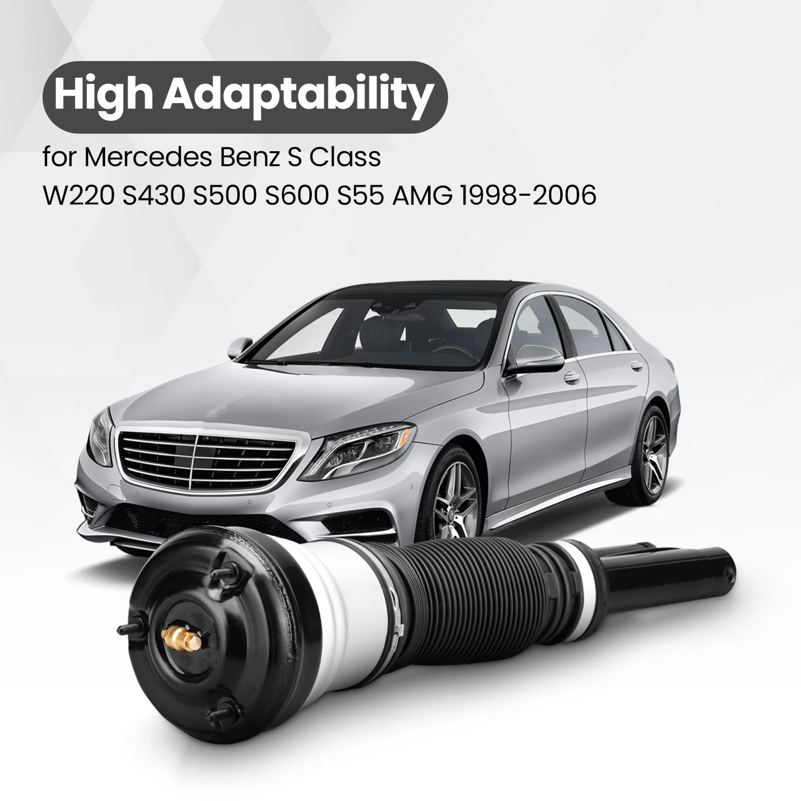 Front Air Spring Shock Suspension For Mercedes Benz W220 S280 S320 S350 S430 2203202438
Front Air Spring Shock Suspension For Mercedes Benz W220 S280 S320 S350 S430 2203202438