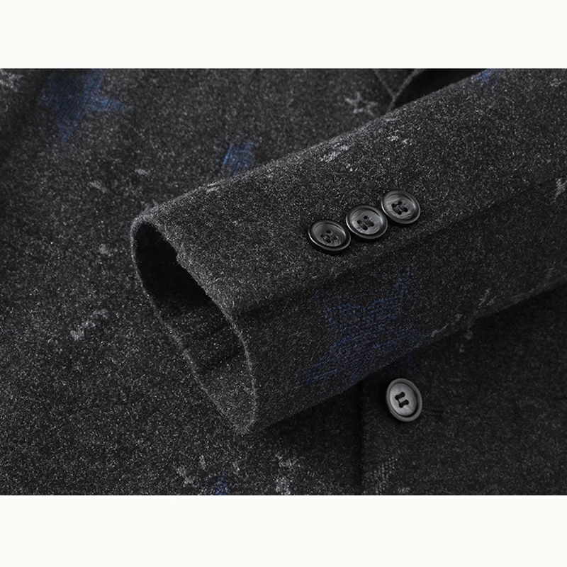 Shenrun Men Casual Suit Jacket Autumn Winter Thick Knitted Elastic Fashion Blazer Slim Fit Business Party Prom Stage Daily Life
Shenrun Men Casual Suit Jacket Autumn Winter Thick Knitted Elastic Fashion Blazer Slim Fit Business Party Prom Stage Daily Life