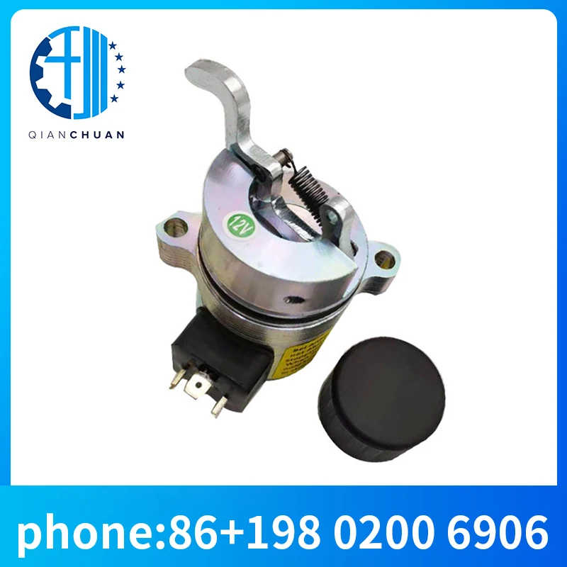 Excavator accessories 0427-2733oil stop solenoid valve daoiz flameout switch 0427-2734
Excavator accessories 0427-2733oil stop solenoid valve daoiz flameout switch 0427-2734