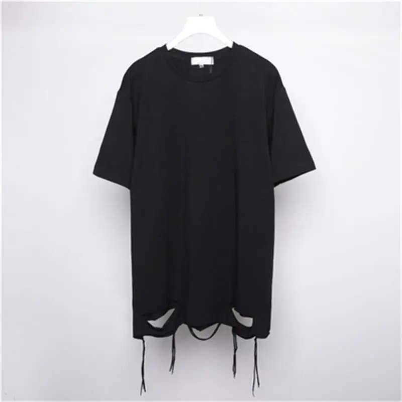 Men's Short Sleeve T Shirt Spring And Summer New Solid Color Round Collar Loose Casual Short Sleeve T Shirt Hem Hole Design
Men's Short Sleeve T Shirt Spring And Summer New Solid Color Round Collar Loose Casual Short Sleeve T Shirt Hem Hole Design
