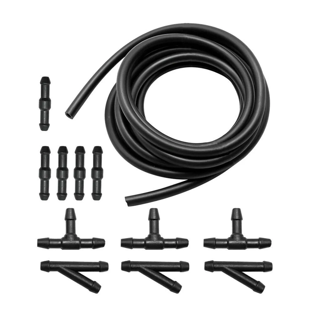 2M Car Windshield Washer HoseConnector Kit T-Piece Tube Pipe Splitter Connector Rubber And Plastic Accessories
2M Car Windshield Washer HoseConnector Kit T-Piece Tube Pipe Splitter Connector Rubber And Plastic Accessories