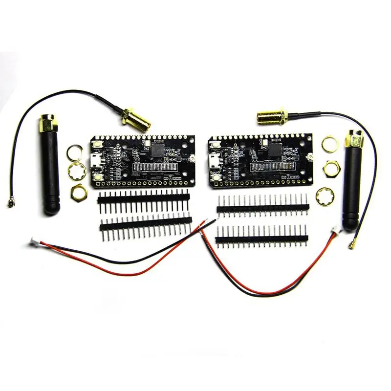 2Pcs Sx1276 Lora Esp32 868/915Mhz Bluetooth Wi-Fi Internet Antenna Development Board For Arduino
2Pcs Sx1276 Lora Esp32 868/915Mhz Bluetooth Wi-Fi Internet Antenna Development Board For Arduino
