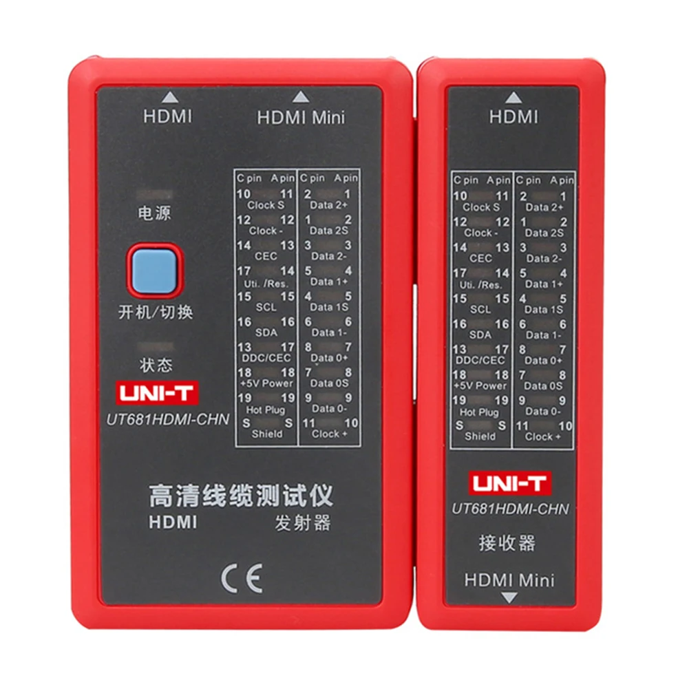 Network Cable Tester UT681 for Handheld Automatic Shutdown Breakdown Test Plastic With Fast Line Collocation Home Office
Network Cable Tester UT681 for Handheld Automatic Shutdown Breakdown Test Plastic With Fast Line Collocation Home Office