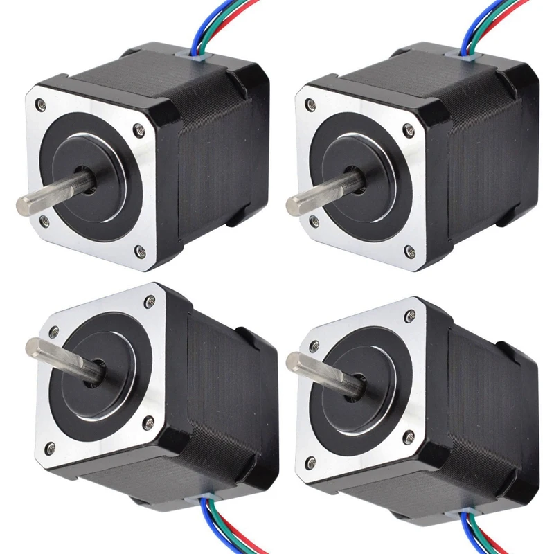 4х шаговый двигатель Nema 17 48 мм, двигатель Nema17 42bygh 2A 4-Lead (17Hs19-2004S1), двигатель 1 м, кабель для 3D принтера, Cnc Xyz Motor
4х шаговый двигатель Nema 17 48 мм, двигатель Nema17 42bygh 2A 4-Lead (17Hs19-2004S1), двигатель 1 м, кабель для 3D принтера, Cnc Xyz Motor