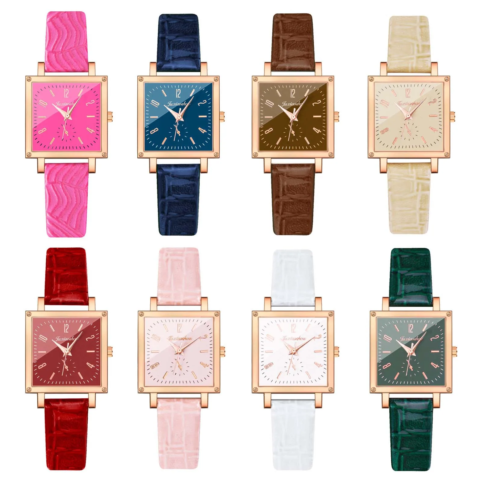 Quartz Watches Women Simple Square Design Fashion Watch Ladies Leather Band Strap Casual Wrist Watch montre femme 2021
Quartz Watches Women Simple Square Design Fashion Watch Ladies Leather Band Strap Casual Wrist Watch montre femme 2021