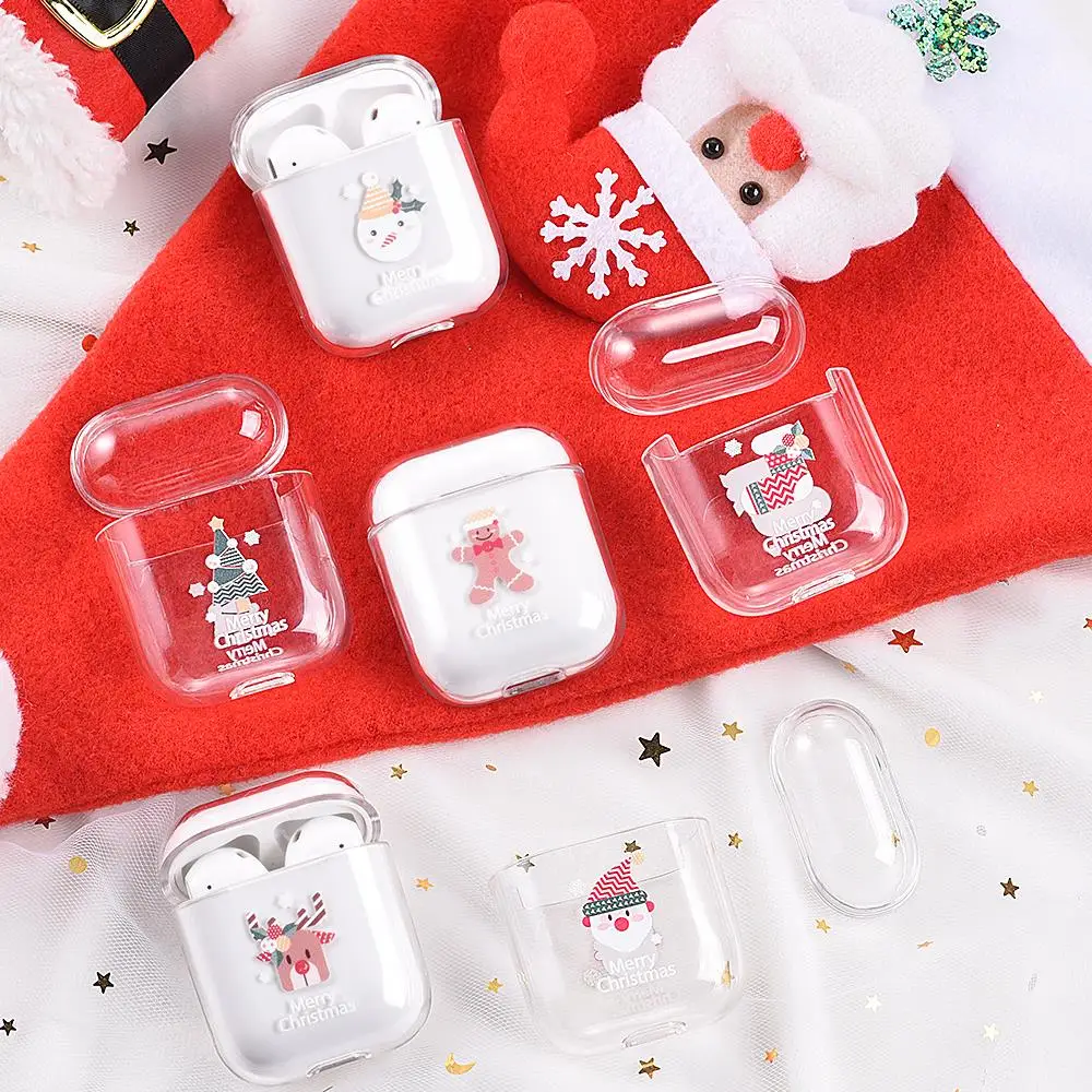 Cute Christmas Reindeer Earphone Cases For Apple AirPods 1 2 Transparent Cover Air Pods 2 1 Protection Luxury Hard PC Fashion
Cute Christmas Reindeer Earphone Cases For Apple AirPods 1 2 Transparent Cover Air Pods 2 1 Protection Luxury Hard PC Fashion