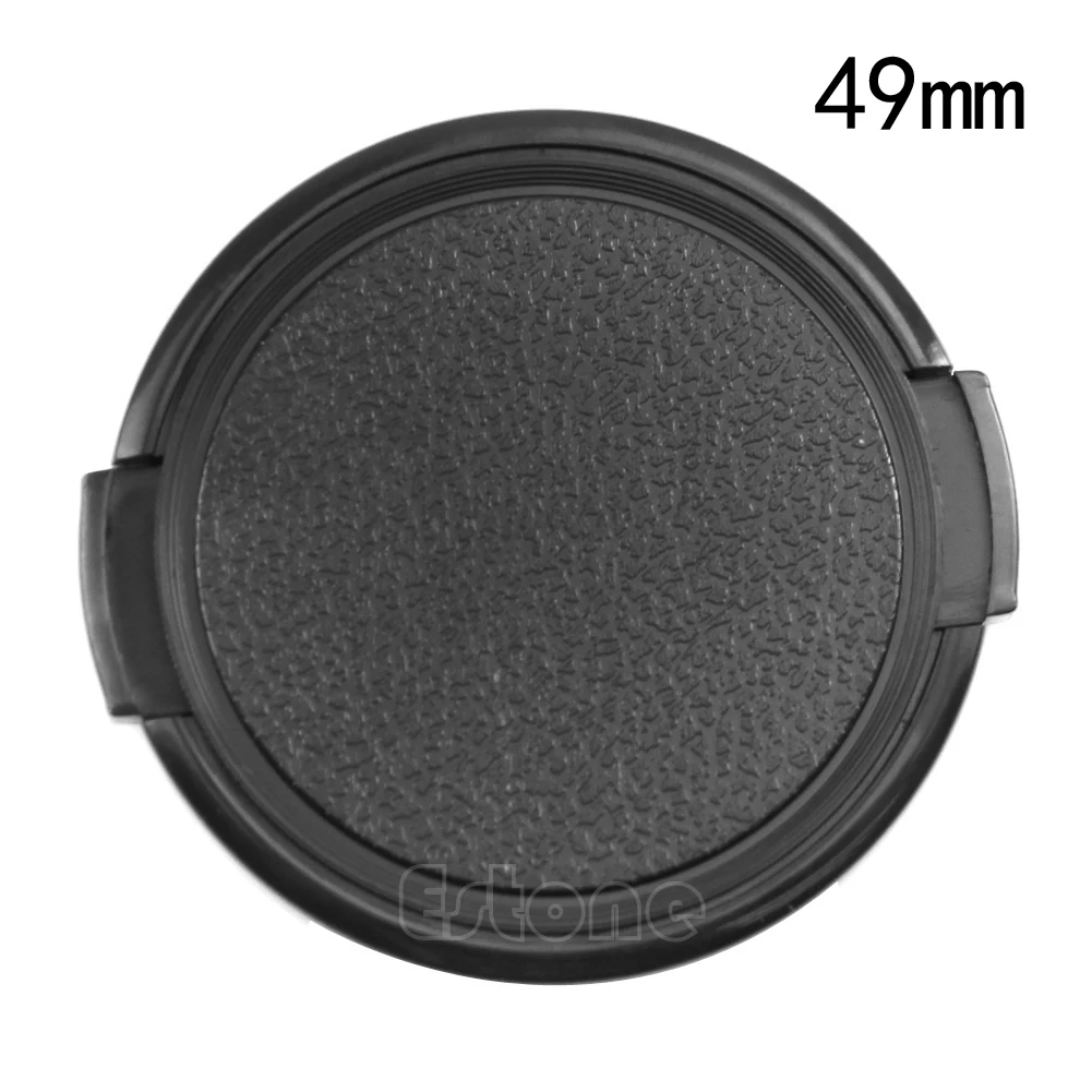 

2019 New 49mm 49mm Snap on Front Lens Cap for Nikon Canon Pentax Sony SLR DSLR camera DC Photography