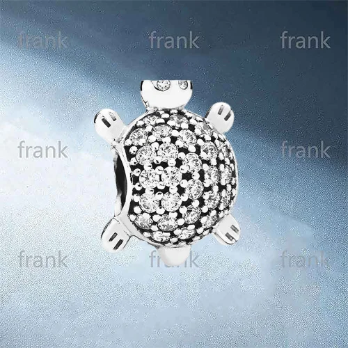 791538CZ Turtle silver charm with cubic zirconia
791538CZ Turtle silver charm with cubic zirconia