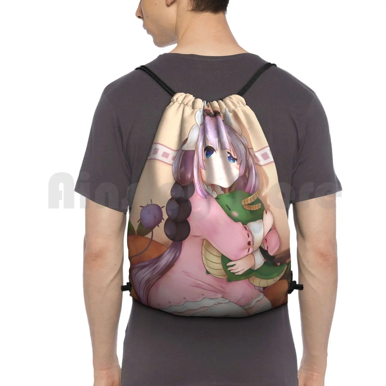 Kanna Is Soft Backpack Drawstring Bag Riding Climbing Gym Bag Kanna Kamui Kobayashi San Chi No Maid Dragon Maid Dragon Loli
Kanna Is Soft Backpack Drawstring Bag Riding Climbing Gym Bag Kanna Kamui Kobayashi San Chi No Maid Dragon Maid Dragon Loli