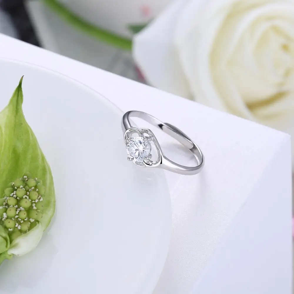 ZEMIOR 925 Silver Sterling Rings For Women Round 5A Cubic Zircon Adjustable Romantic Anniversary Female Jewelry Ring New Listing
ZEMIOR 925 Silver Sterling Rings For Women Round 5A Cubic Zircon Adjustable Romantic Anniversary Female Jewelry Ring New Listing