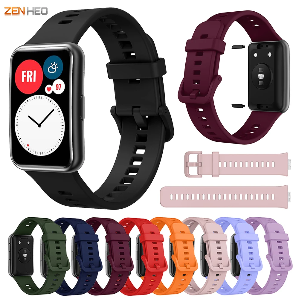 Silicone Watchband For Huawei Watch Fit Smart Watch Band Replacement Bracelet For Huawei Watch Fit Watchband
Silicone Watchband For Huawei Watch Fit Smart Watch Band Replacement Bracelet For Huawei Watch Fit Watchband