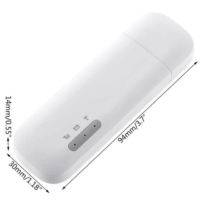Travel Portable Lightweight Unlocked Modern E8372h 820 Universal 4G LTE Wifi USB Wingle White Plug and Play MB Broadband
Travel Portable Lightweight Unlocked Modern E8372h 820 Universal 4G LTE Wifi USB Wingle White Plug and Play MB Broadband