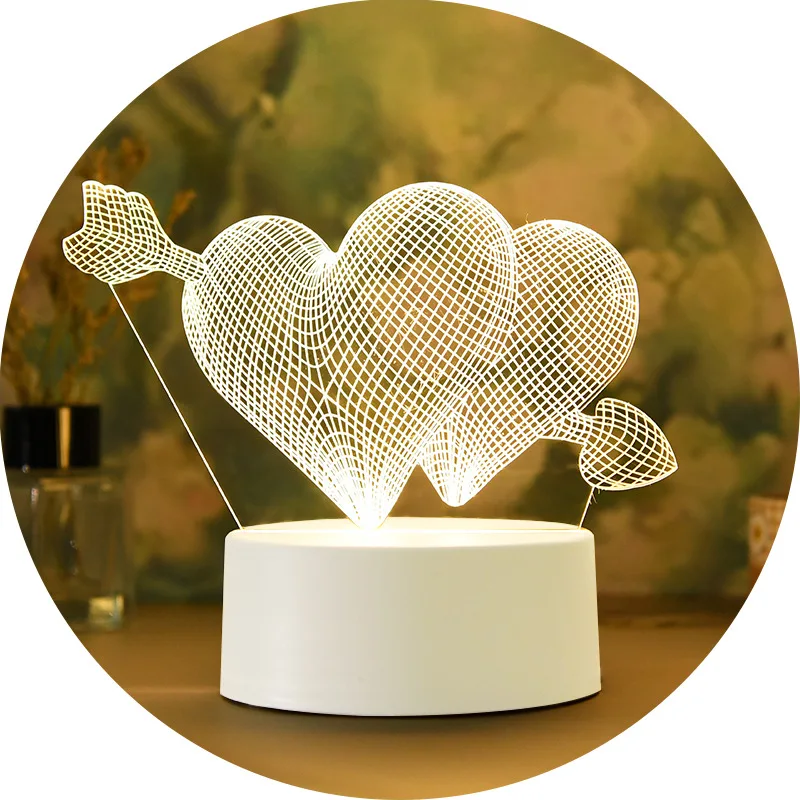 Wholesale Creative Small Night Lamp Simple Bedroom Plug-In Table Lamp 3D Small Night Lamp Gift christmas gift decor
Wholesale Creative Small Night Lamp Simple Bedroom Plug-In Table Lamp 3D Small Night Lamp Gift christmas gift decor